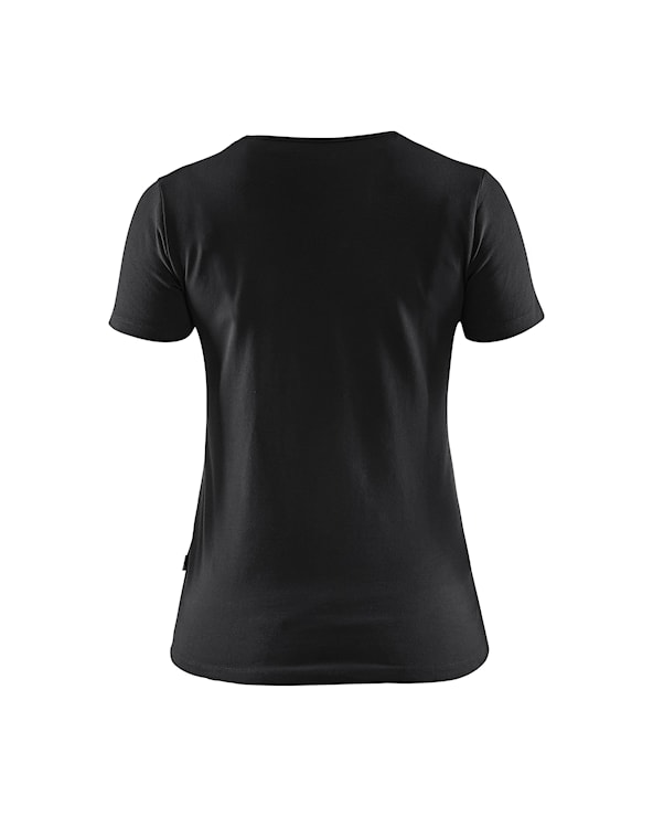 Dames T-Shirt Zwart