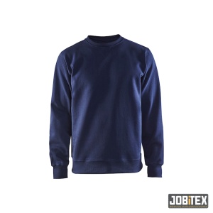 Sweatshirt Jersey ronde hals Marineblauw