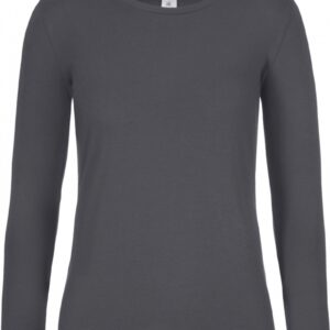 Ladies' T-shirt long sleeve Dark Grey