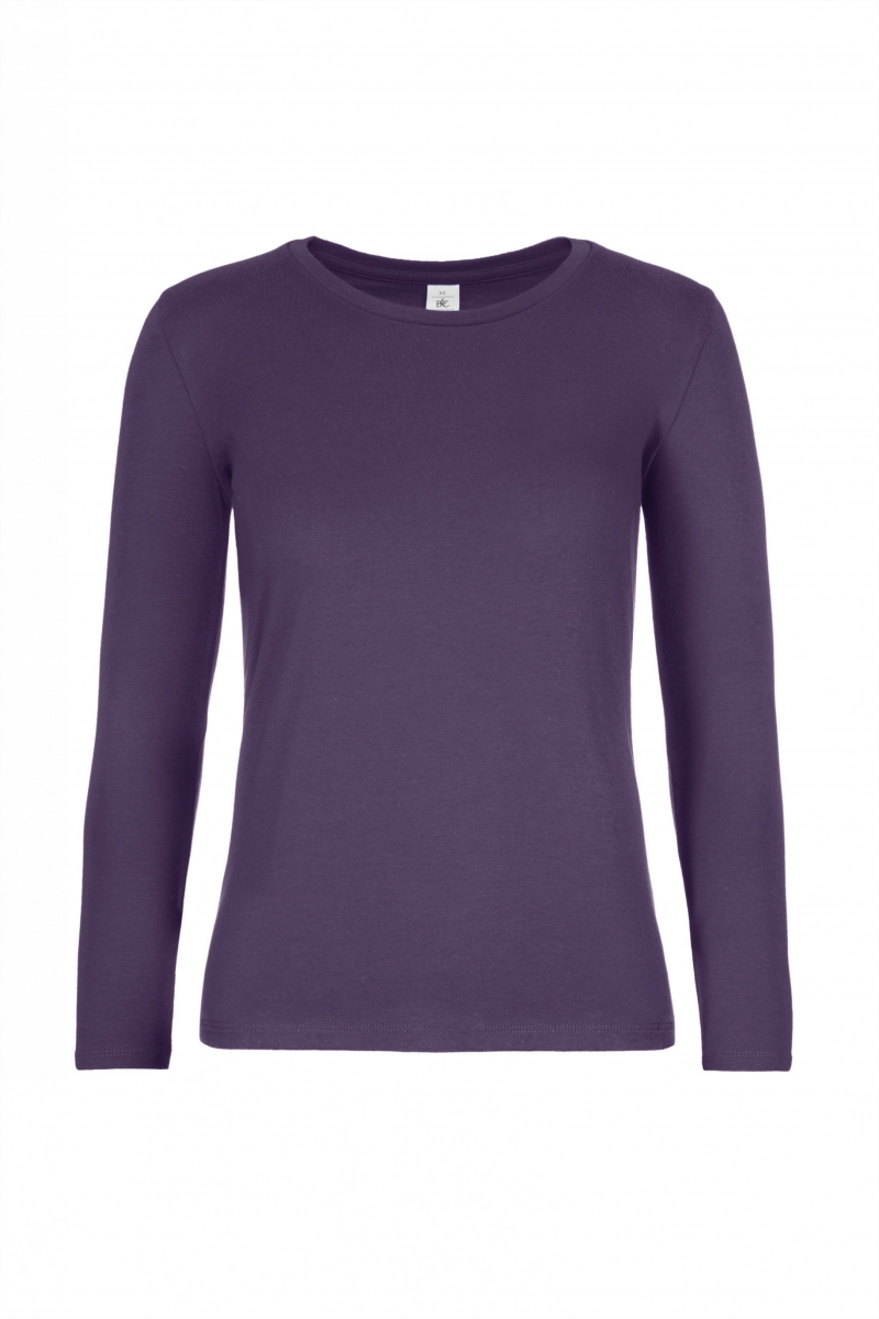 Ladies' T-shirt long sleeve Urban Purple