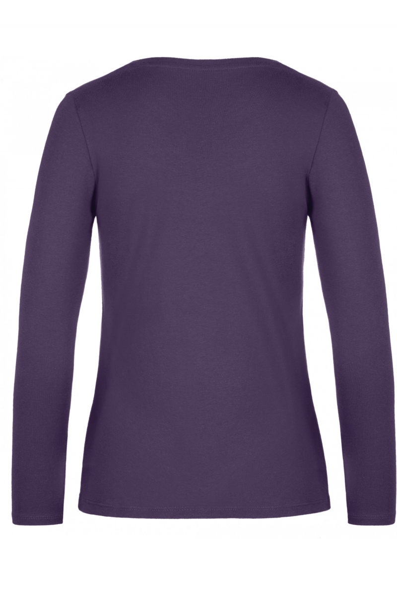 Ladies' T-shirt long sleeve Urban Purple