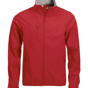 Basic Softshell Jacket rood