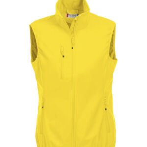 Basic Softshell Vest Ladies lemon