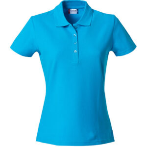 Basic Polo Ladies turquoise