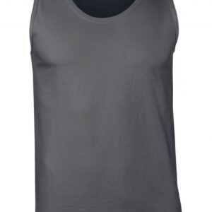 Softstyle Euro Fit Adult Tank Top Charcoal