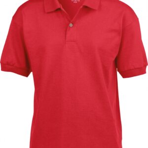 Dryblend Classic Fit Youth Jersey Polo Red