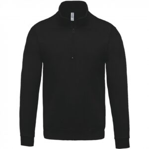 Sweater met ritshals Black