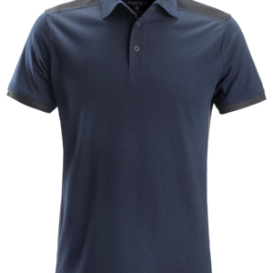 AW Polo Shirt Color Combo Donker Blauw