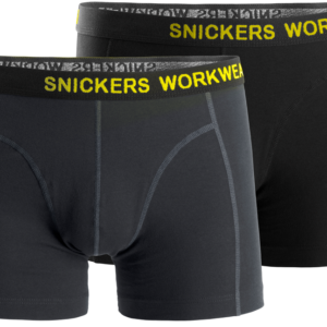 2-pack Stretch Shorts Zwart/Grijs