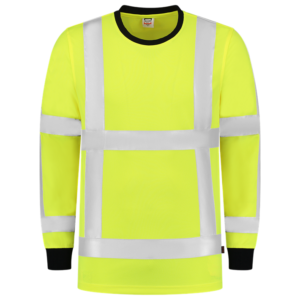 T-Shirt RWS Birdseye Lange Mouw Yellow