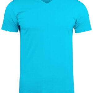 Clique Basic-T V-neck turquoise