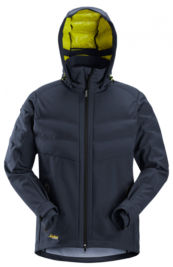 FW Windproof Quilted Jkt Donker Blauw