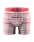 boxer shorts 2-pack x-mas (rood-groen)